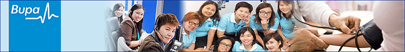 งาน Nurse Specialist (Fax-Claim) บริษัท บูพา ประกันสุขภาพ (ประเทศไทย) จำกัด (มหาชน)