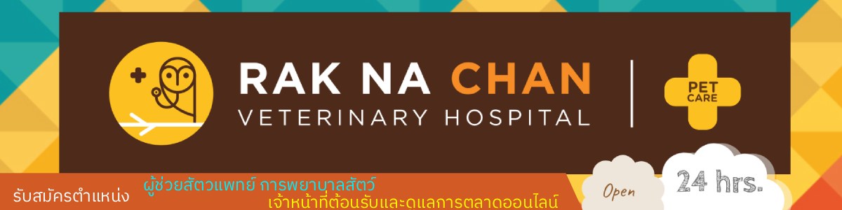 รับสมัครงานที่ โรงพยาบาลสัตว์รักษ์-ณ-จันทน์