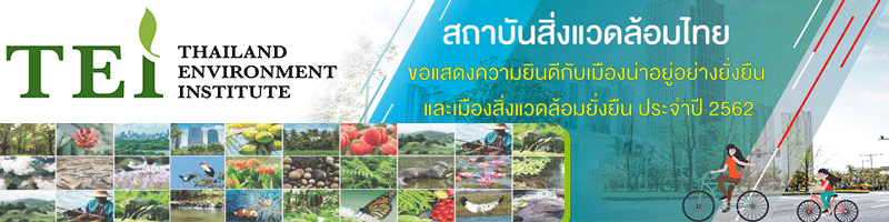 งาน เจ้าหน้าที่แผนงานอาวุโส มูลนิธิสถาบันสิ่งแวดล้อมไทย