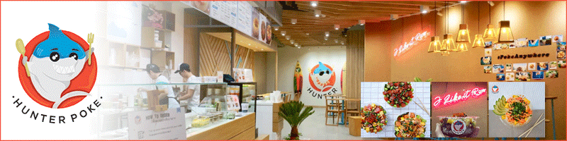 งาน พนักงานประจำร้านอาหาร Hunter Poke สาขาอาคารอินเตอร์เชนจ อโศก บริษัท ฮันเตอร์ บีบี เรสเตอรอง จำกัด