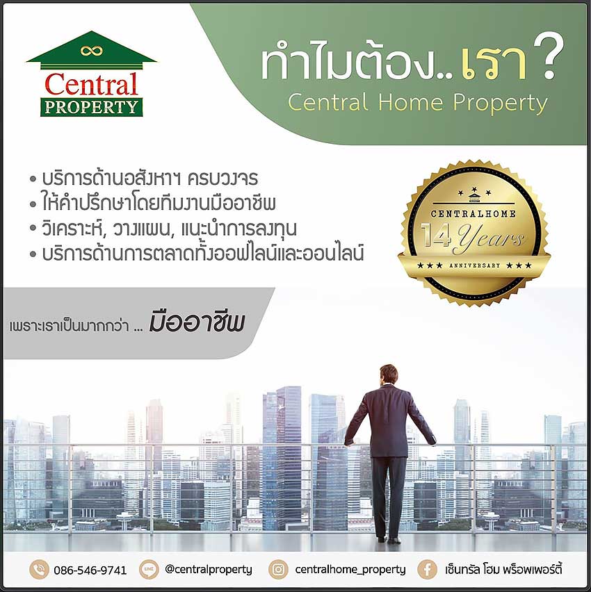 รายละเอียด บริษัท เซ็นทรัล โฮม พร็อพเพอร์ตี้ จำกัด