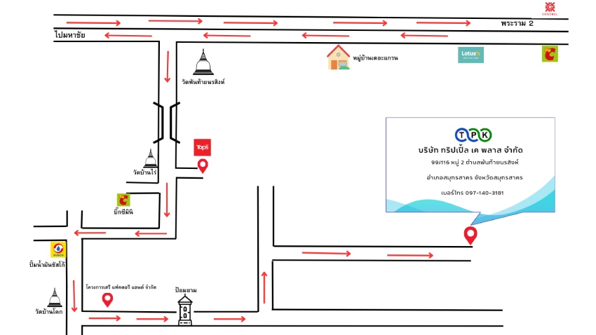 รายละเอียด บริษัท ทริปเปิ้ล เค พลาส จำกัด